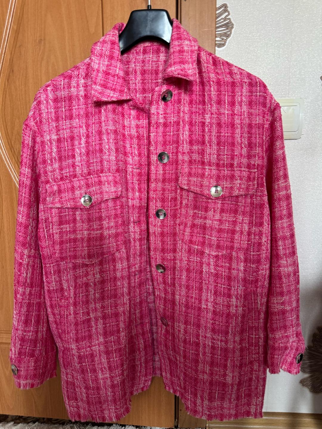 &Denim Рубашка-жакет из твида — фото 2