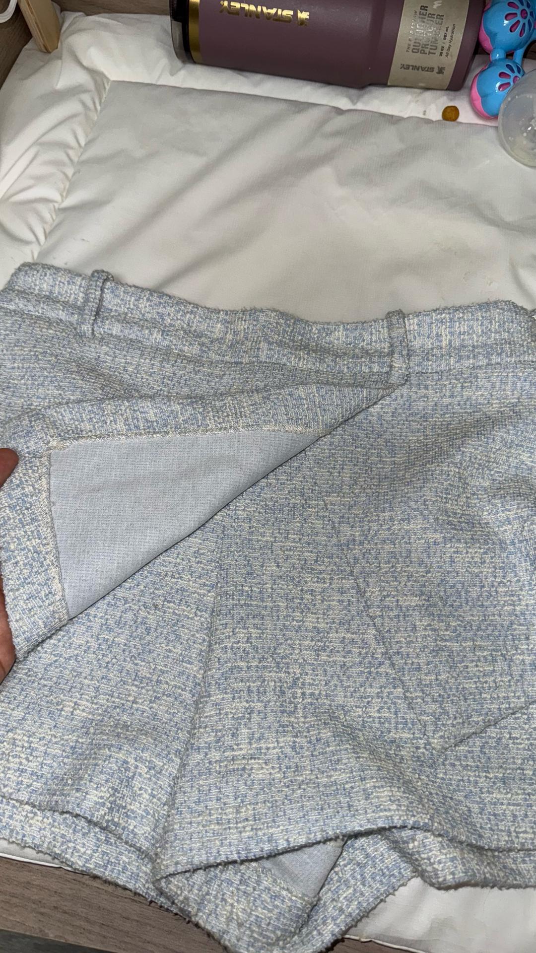 Zara Твидовые шорты-юбка Зара — фото 2