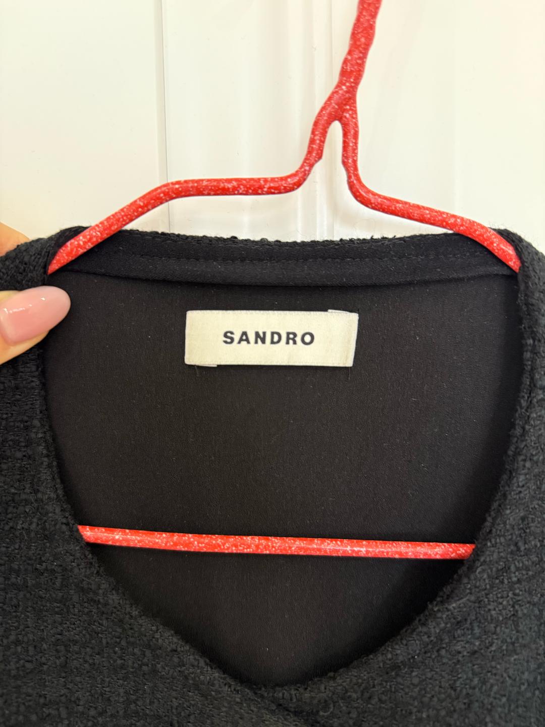 Sandro Платье Sandro из твида — фото 2