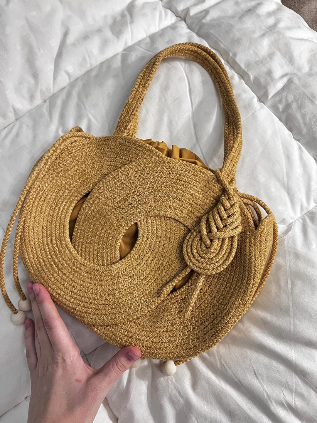 Handmade (ручная работа) Плетёная сумка — фото 2