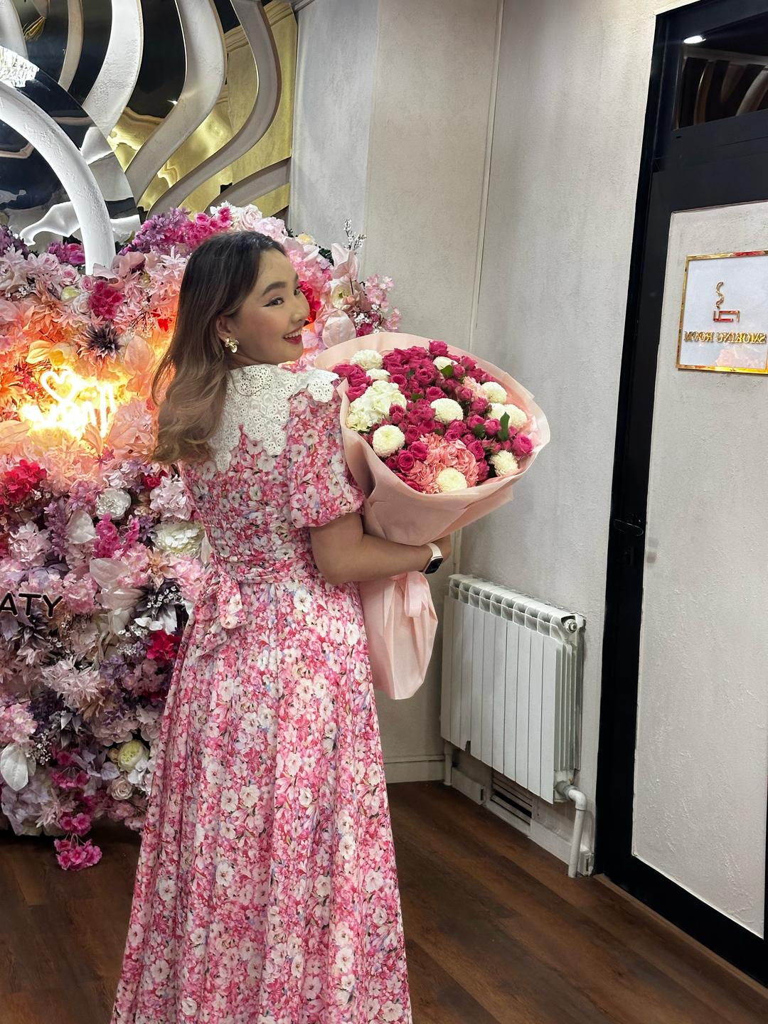 Нет бренда 🌸 Нежное цветочное платье в романтичном стиле 🌸 — фото 2