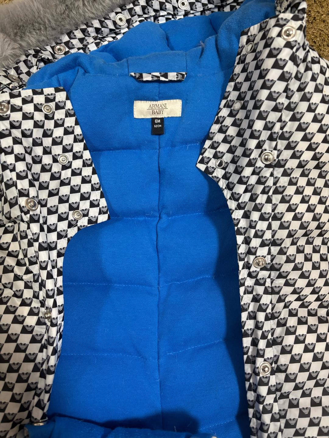 Armani Утепленный комбинезон Armani Baby — фото 2