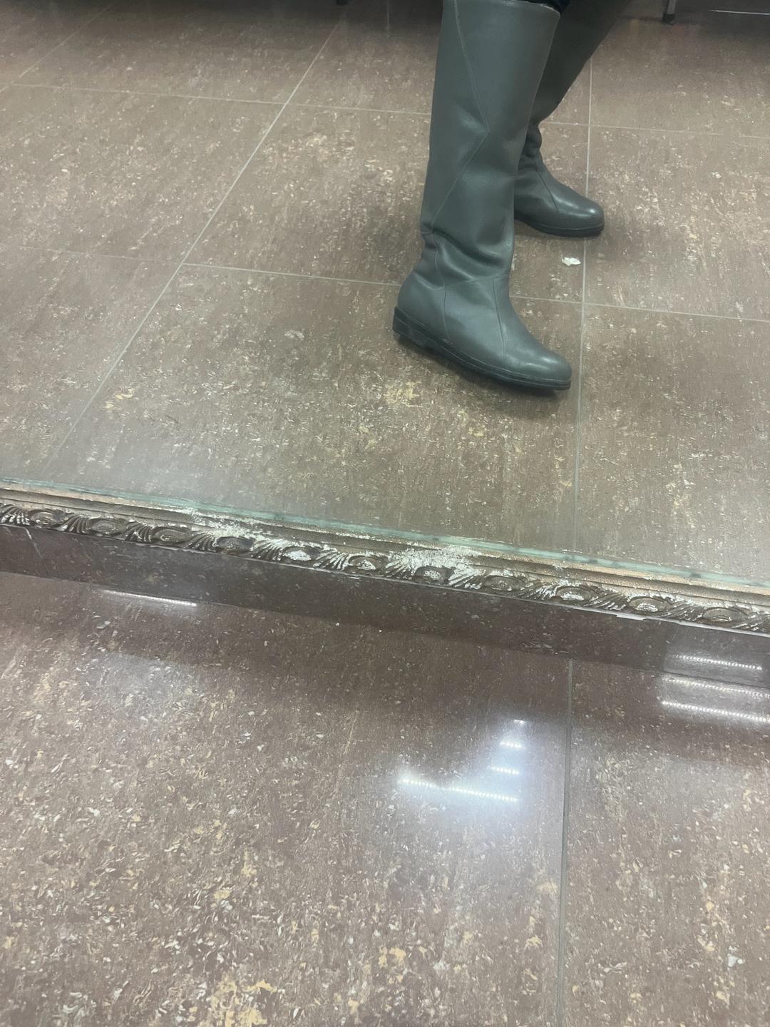 Винтаж Сапоги винтаж кожа — фото 2