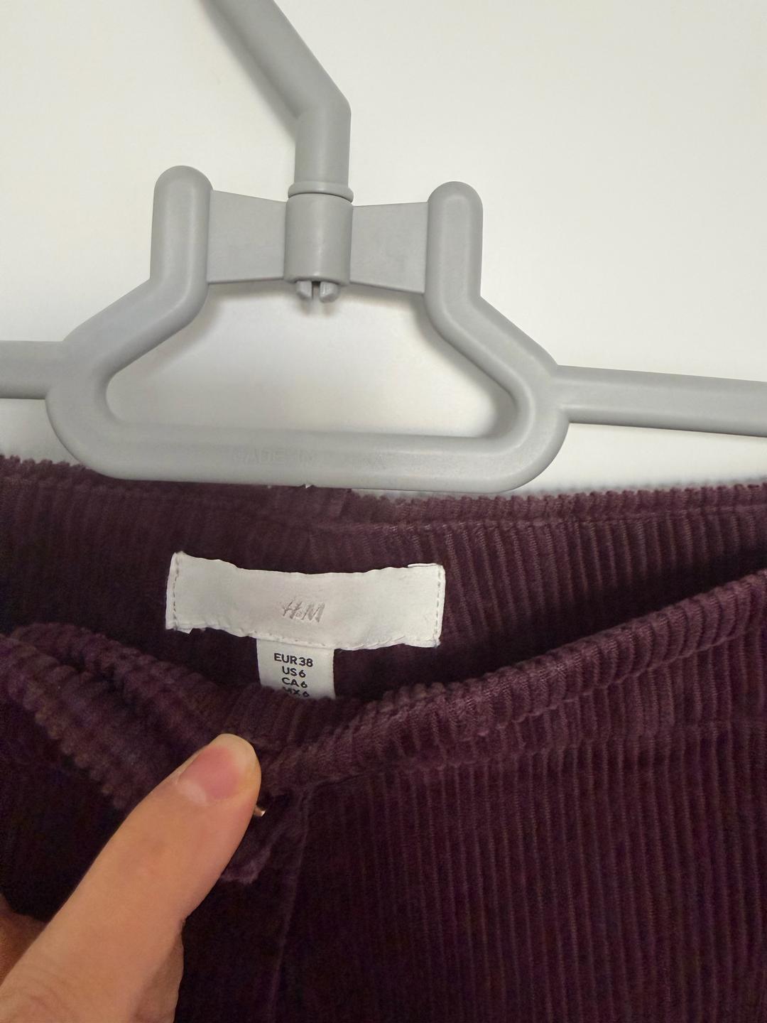 H&M Вельветовые шорты H&M — фото 2