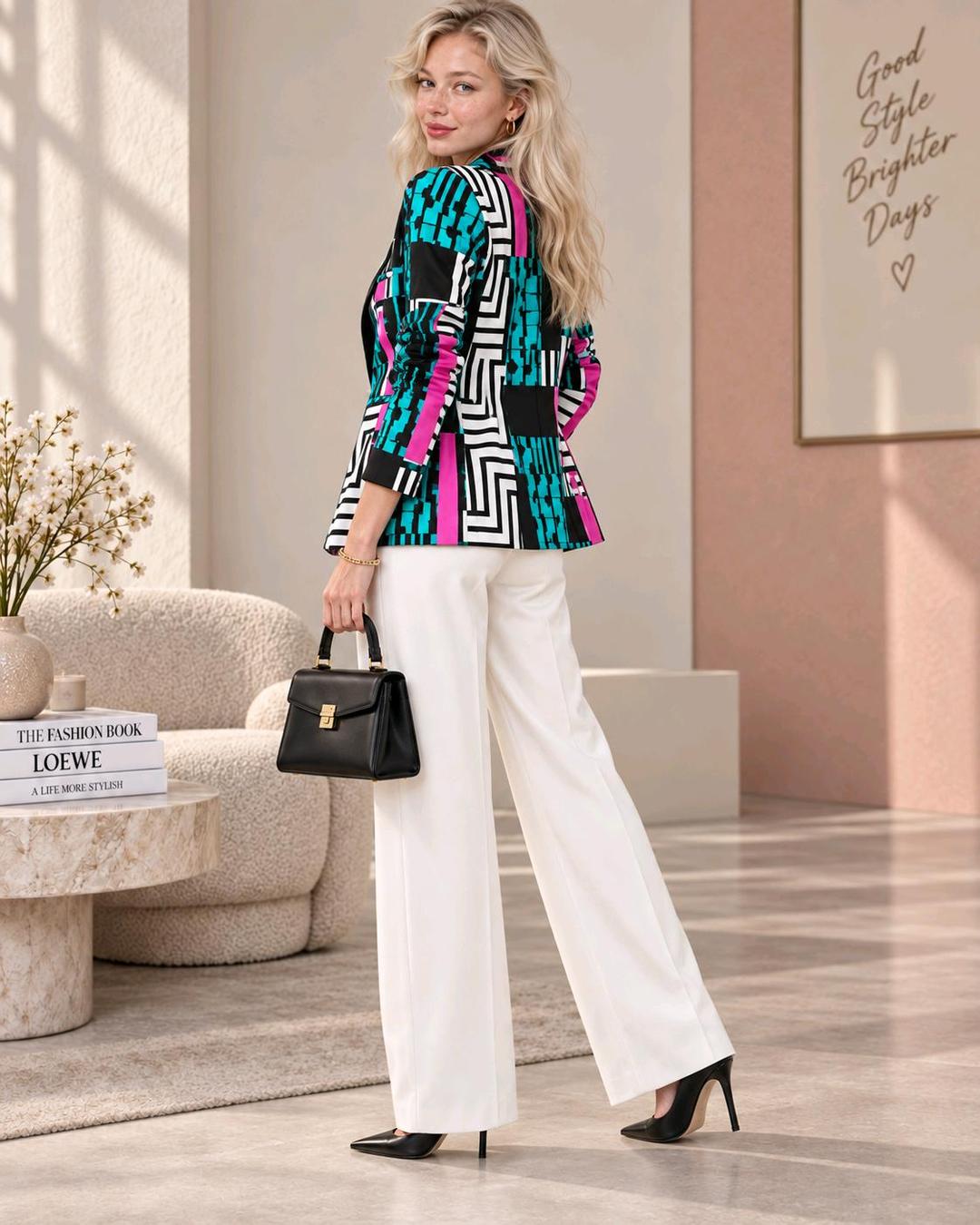 Atelier Luxe Яркий пиджак S/M — фото 2