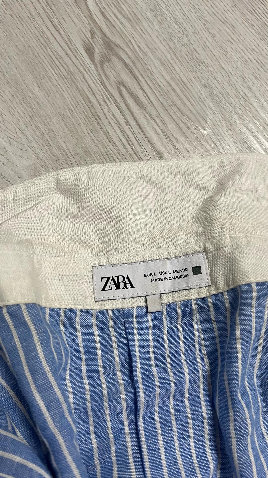 Zara Рубашка Zara в полоску — фото 2