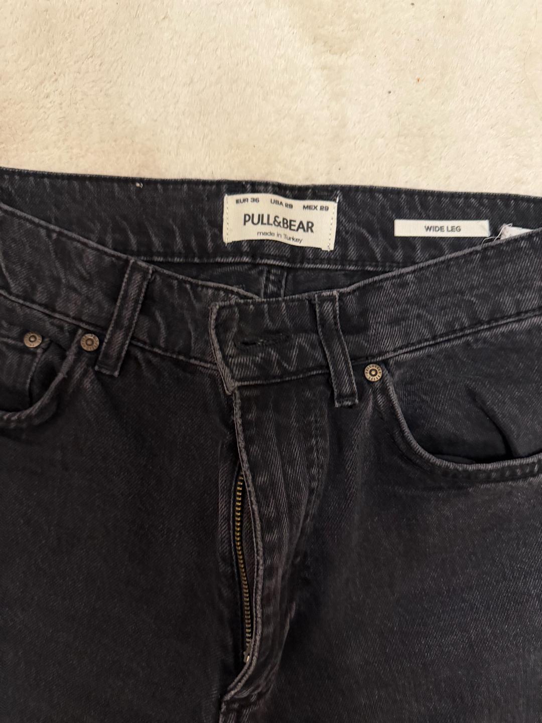 Pull & Bear Джинсы Pull&Bear wide leg — фото 2