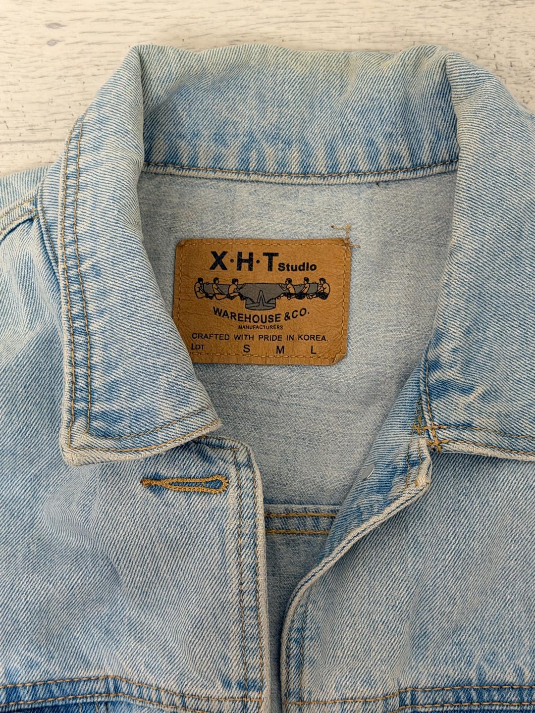 Нет бренда Джинсовая куртка (Light denim) — фото 2