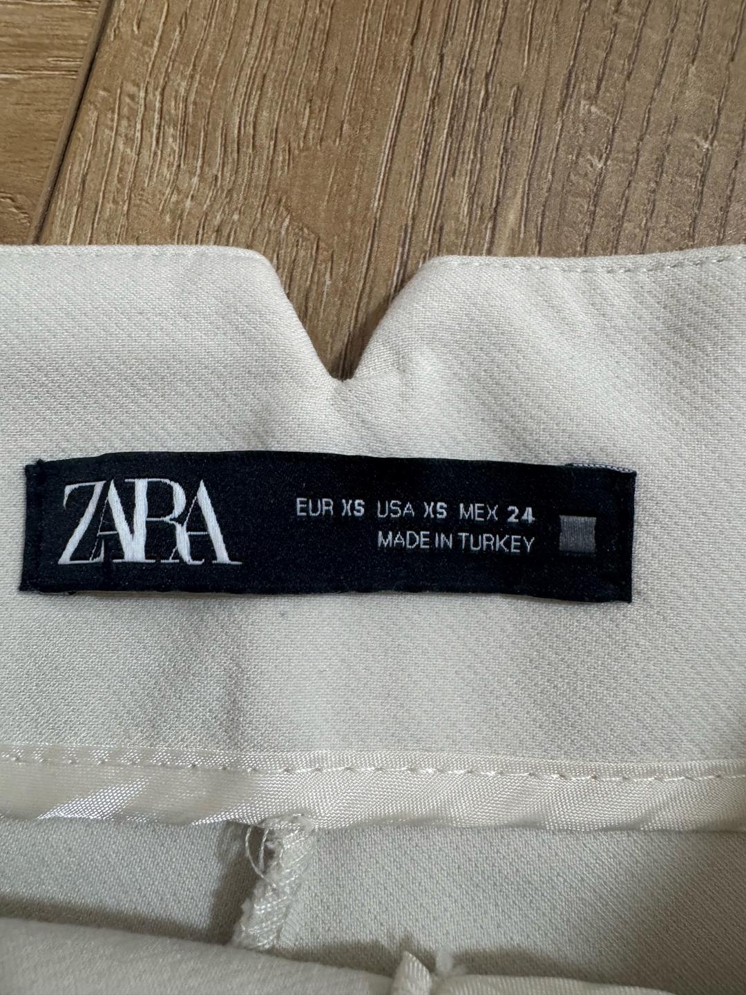 Zara Белые брюки Zara — фото 2
