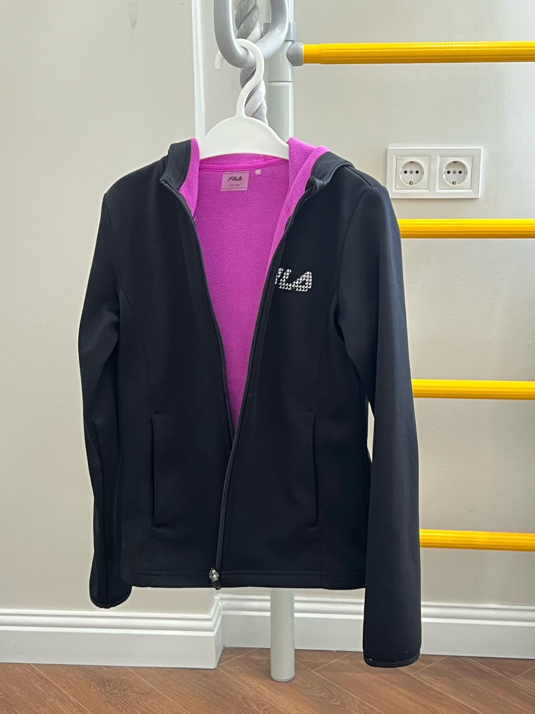 FILA Чёрная спортивная кофта — фото 2
