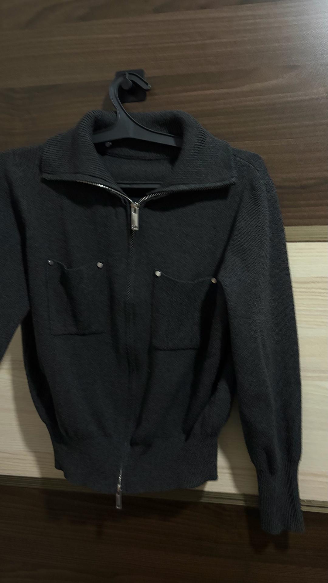 Нет бренда Трикотажный кардиган на молнии — фото 2