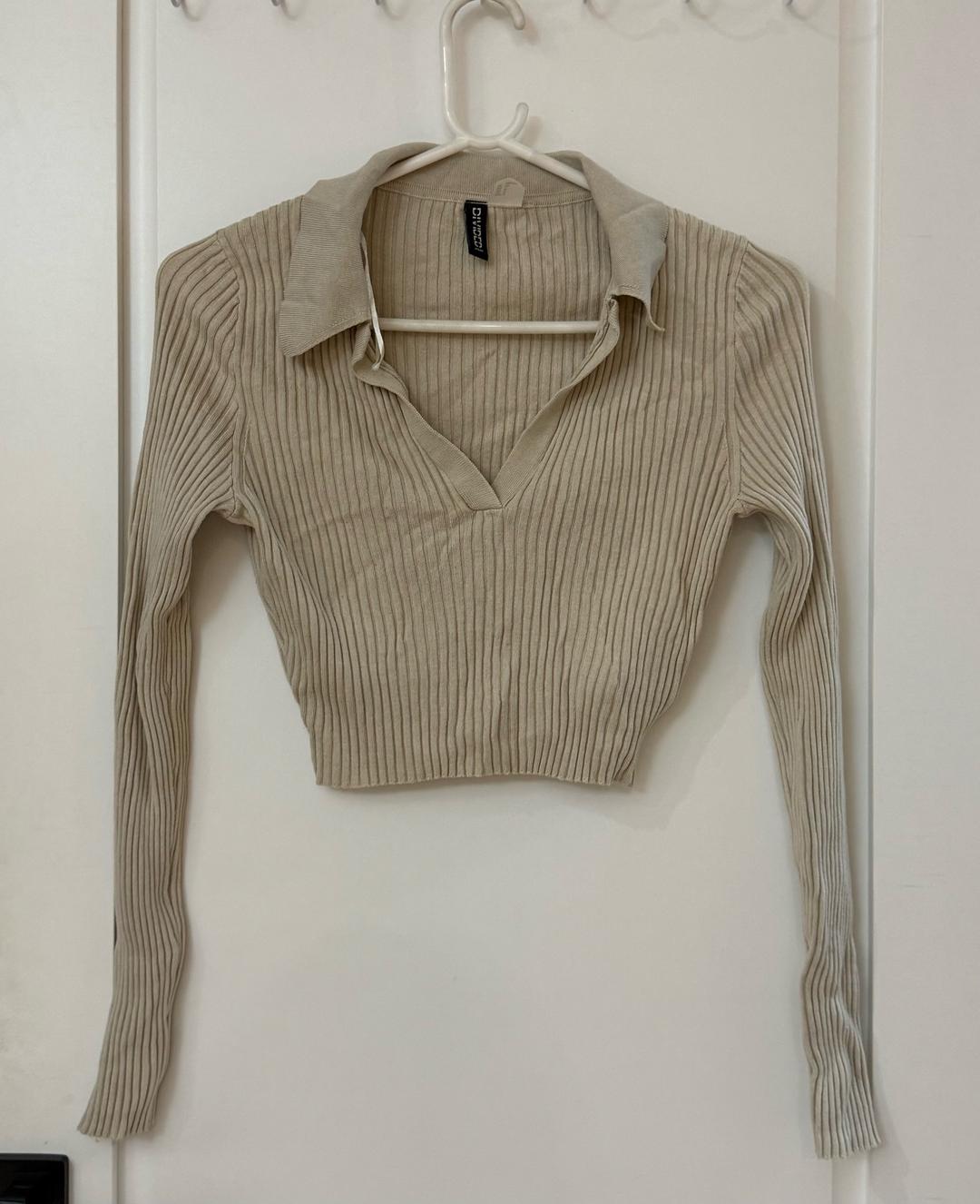 H&M кофточка бежевая — фото 2