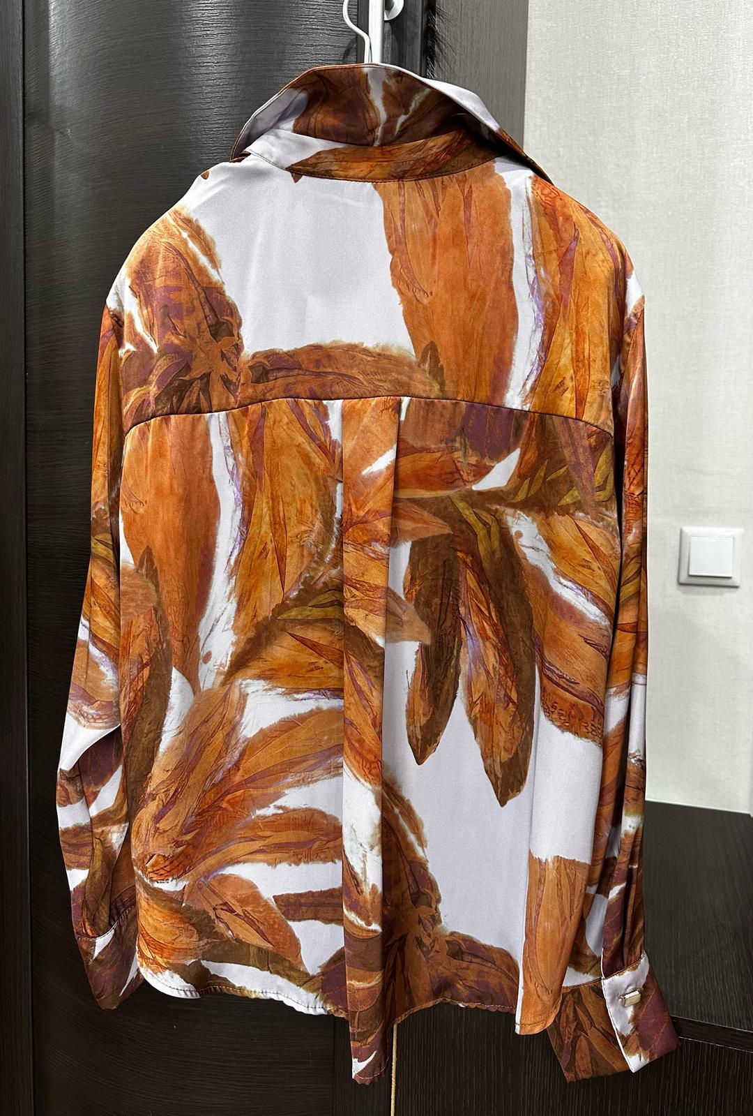 Zara Атласная Рубашка Zara — фото 2