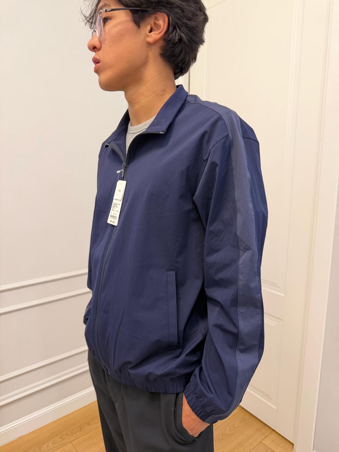 Uniqlo Ветровка на молнии мужская — фото 2