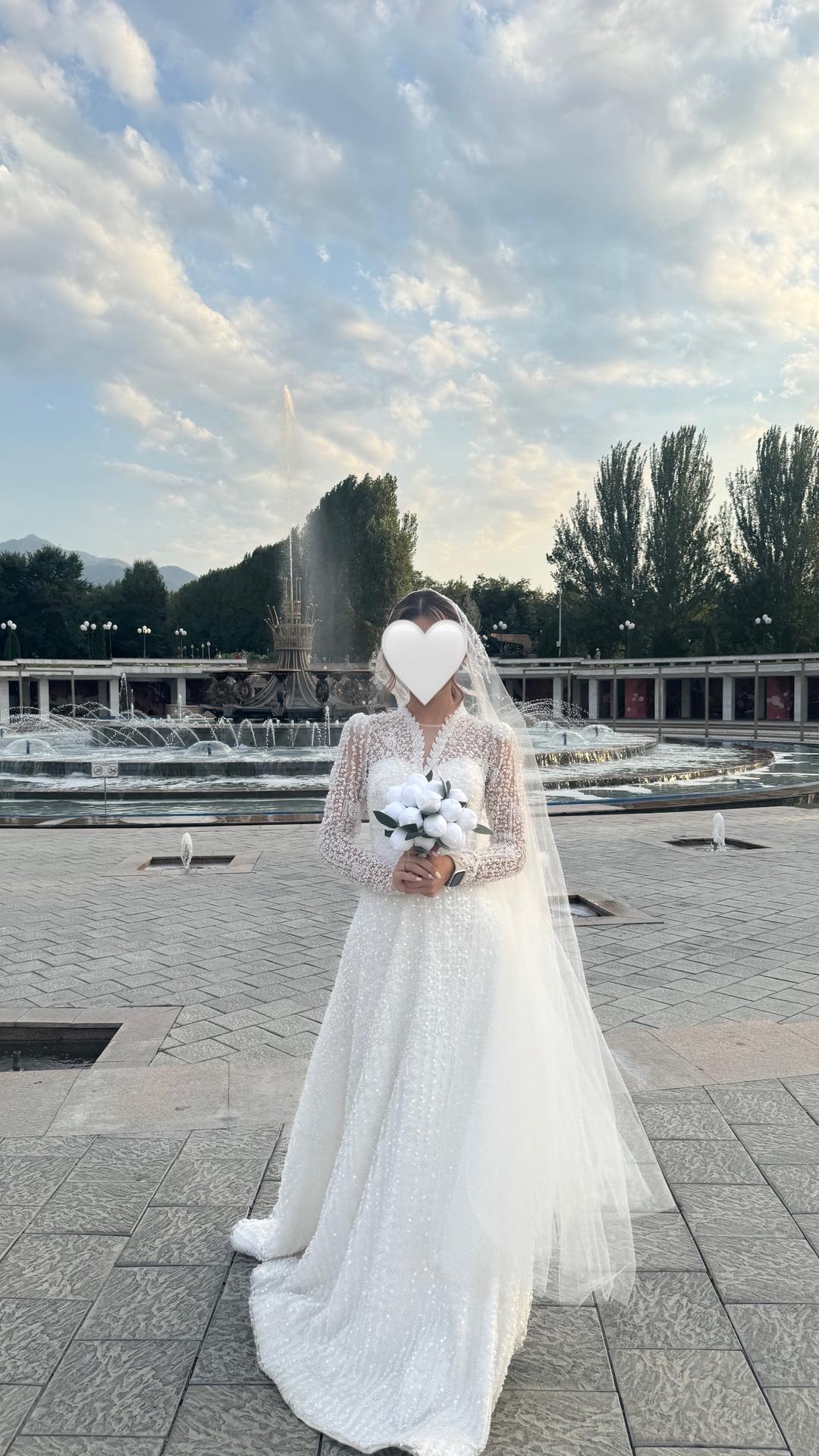 Handmade (ручная работа) Свадебное платье — фото 2