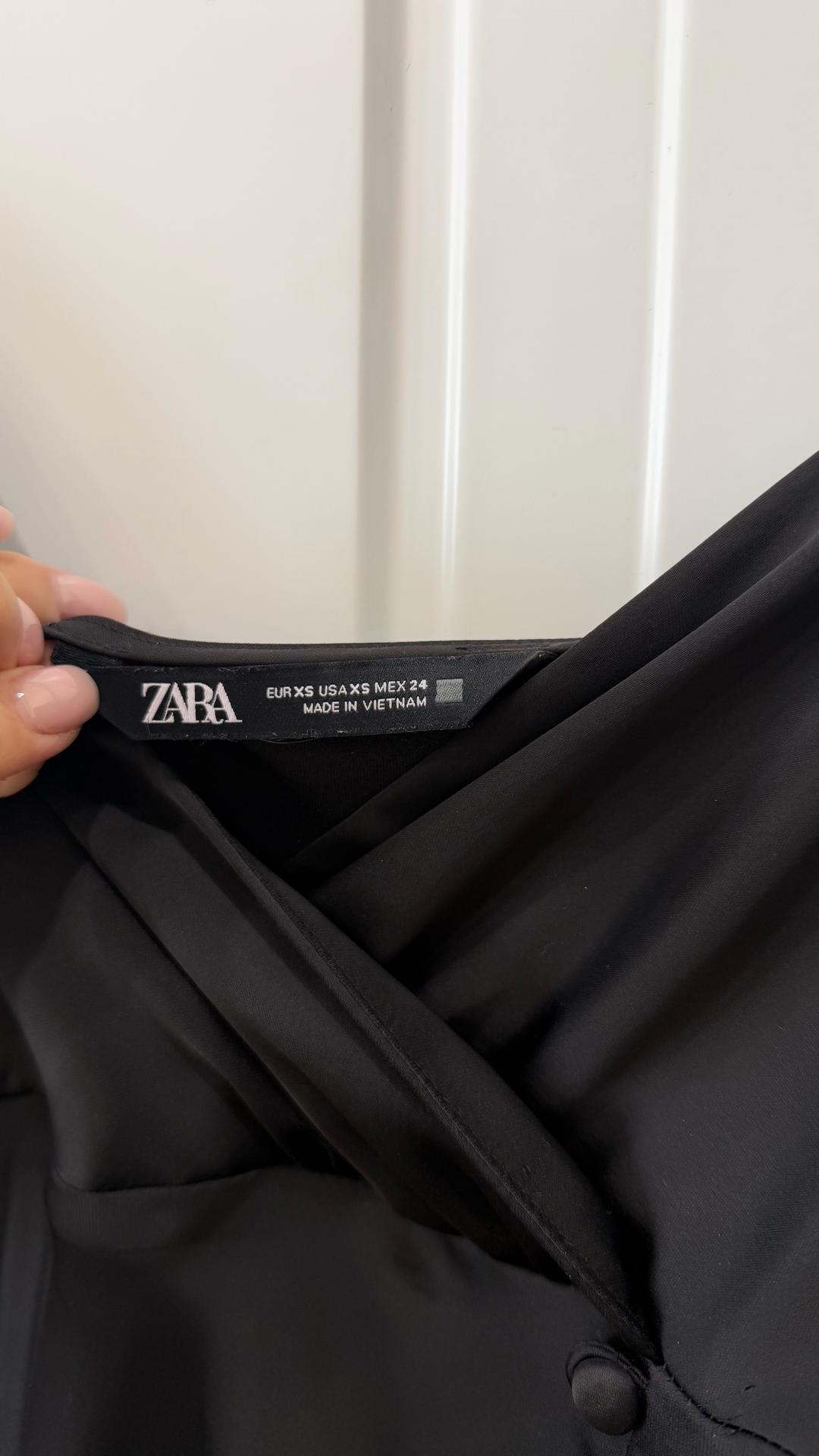 Zara Платье ZARA миди на бретельках — фото 2