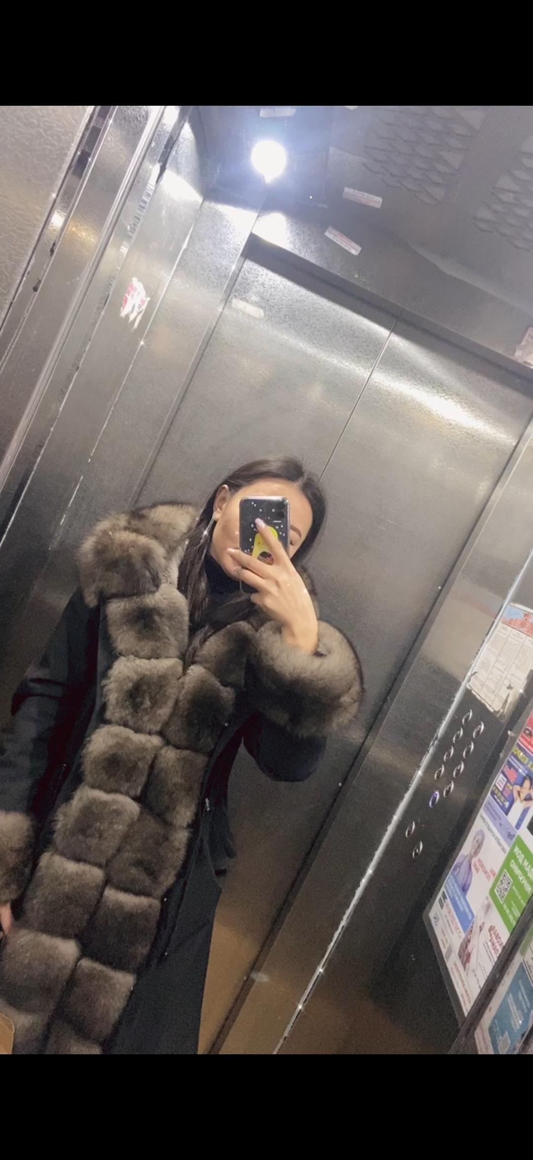 Женская парка с мехом — фото 2