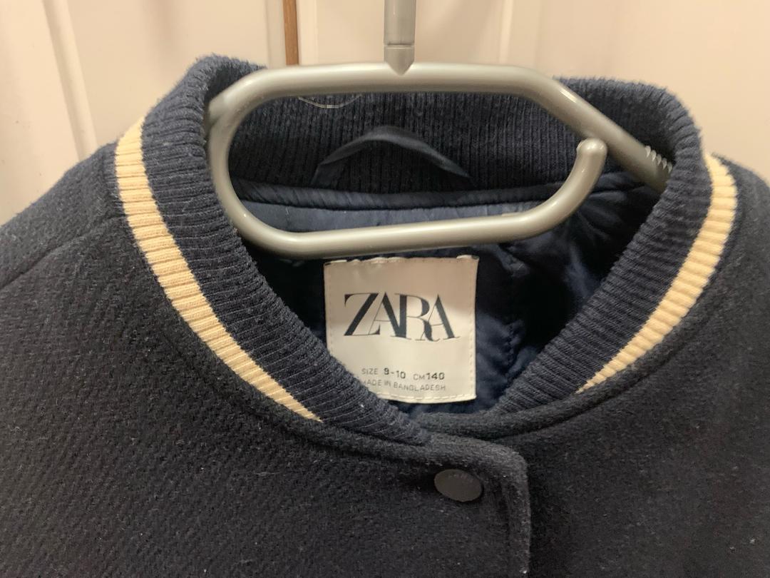 Zara синяя куртка 140 см для девчоки ZARA — фото 2