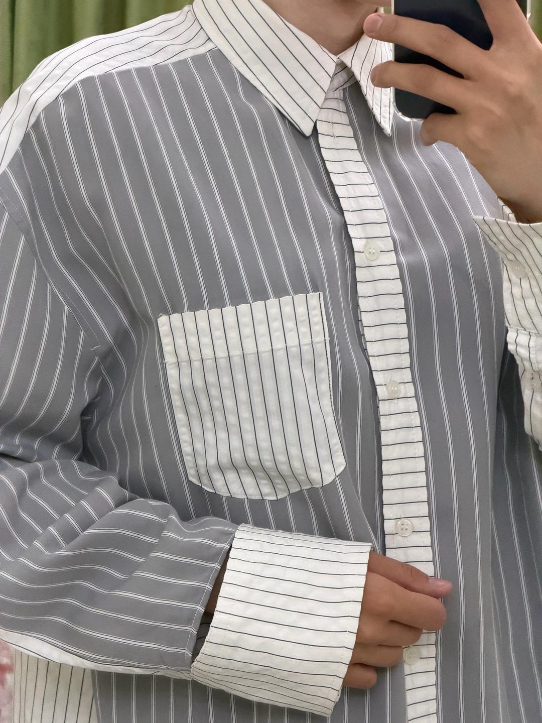 Zara Рубашка ZARA в полоску — фото 2