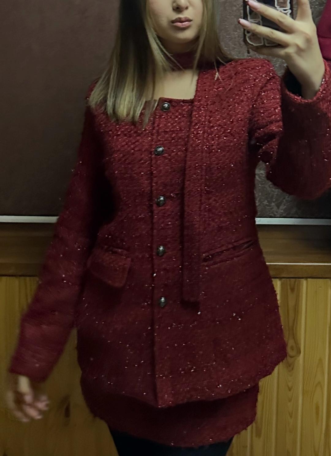 Fashion Твидовый жакет — фото 2