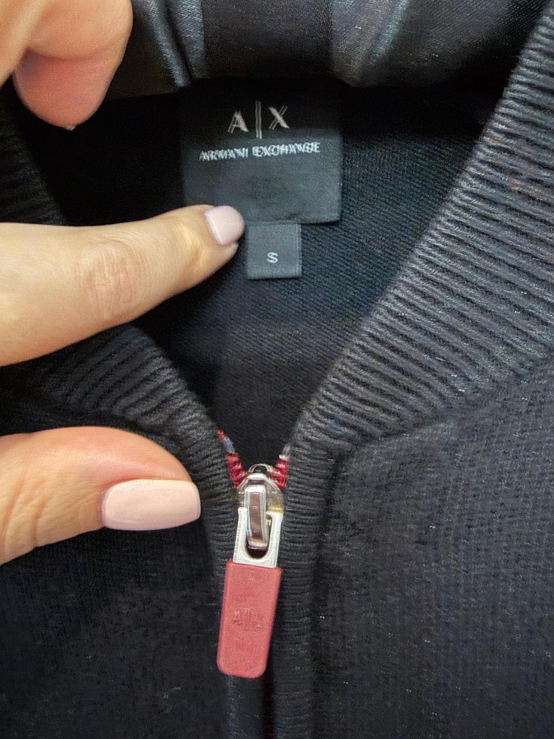 Armani Exchange Кофта на замке Armani Exchange — фото 2