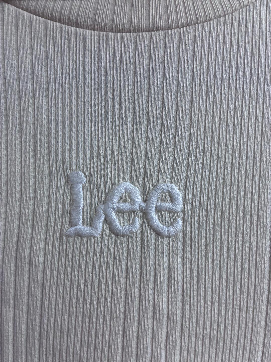Lee Футболка кроп с горлом Lee — фото 2