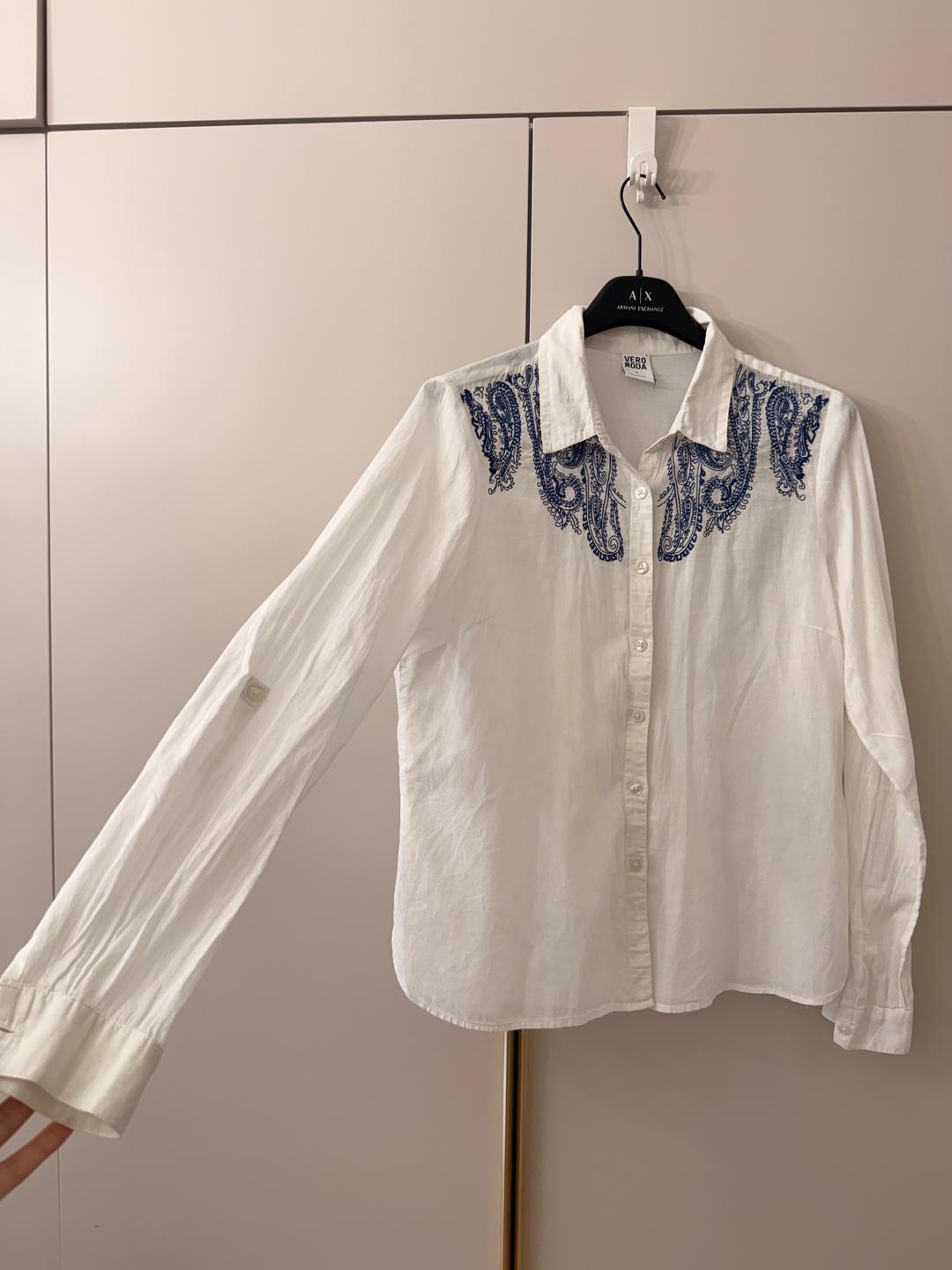 Vero Moda Рубашка VERO MODA с вышивкой — фото 2