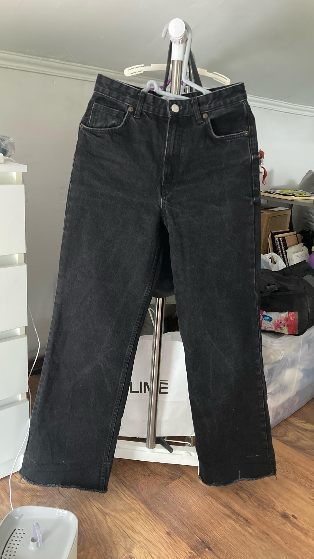 Zara Черные джинсы ZARA — фото 2