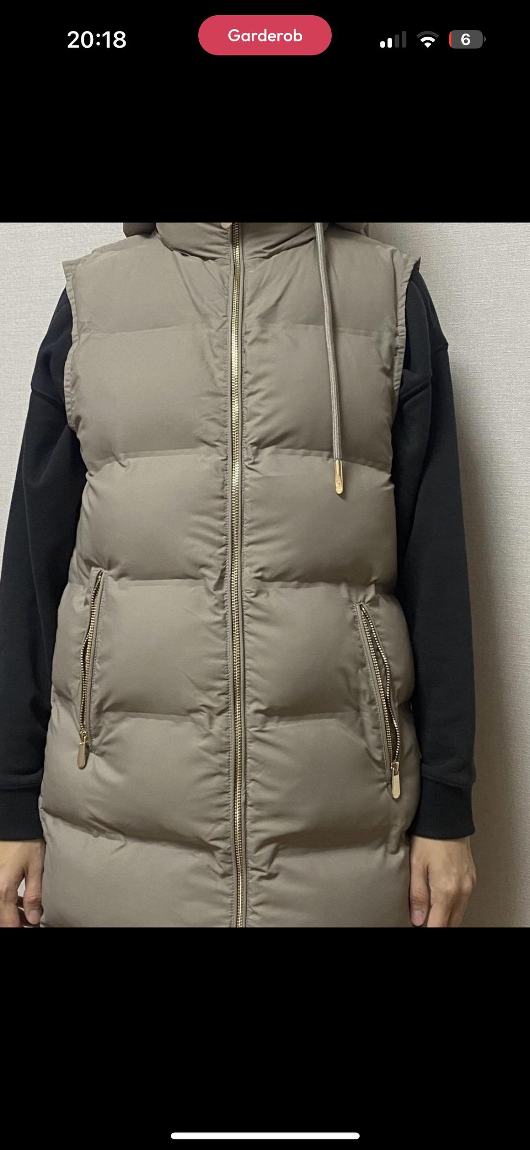Zara Удлиненная жилетка ZARA — фото 2