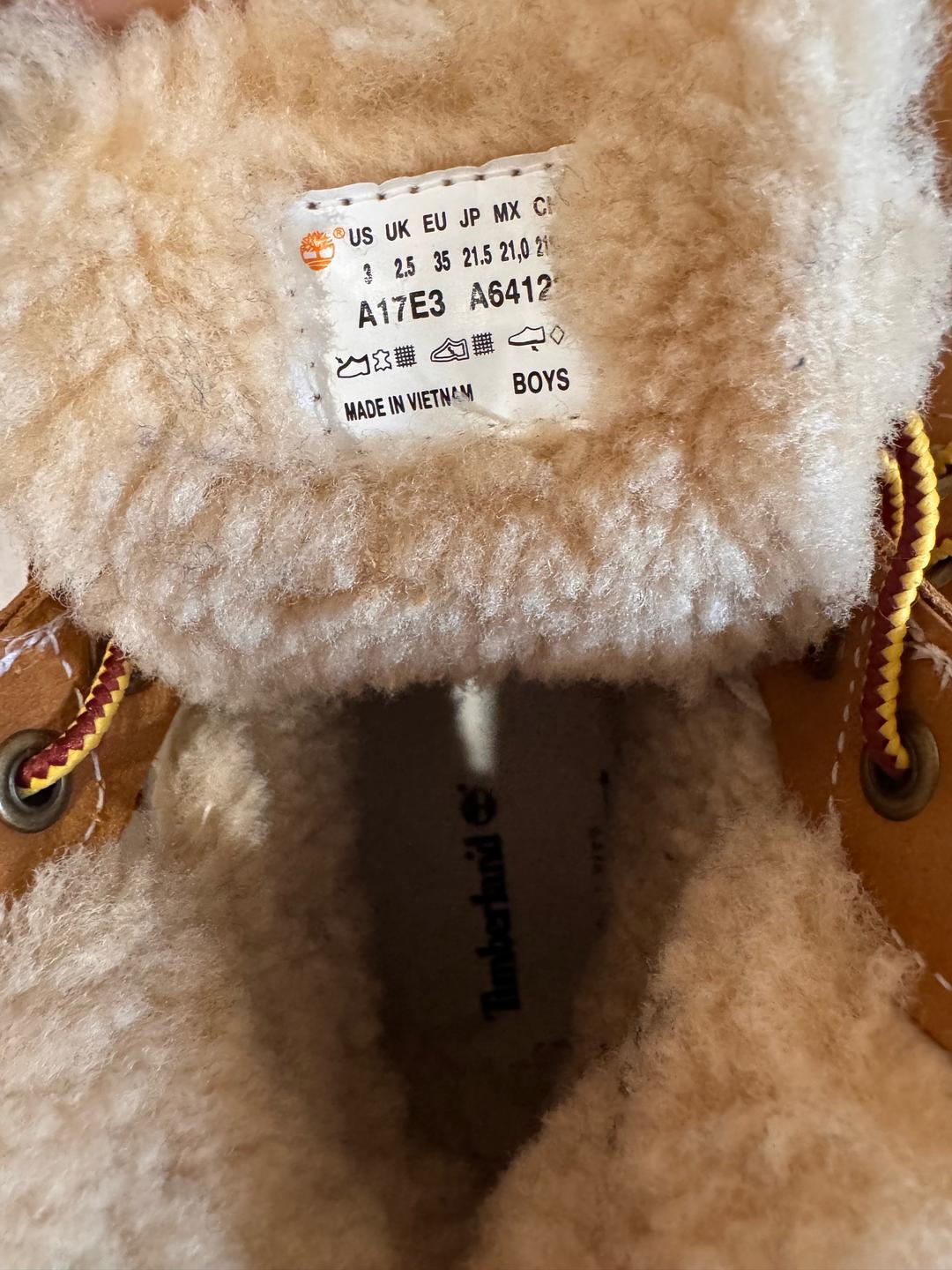 Timberland TIMBERLAND с мехом на 36р — фото 2