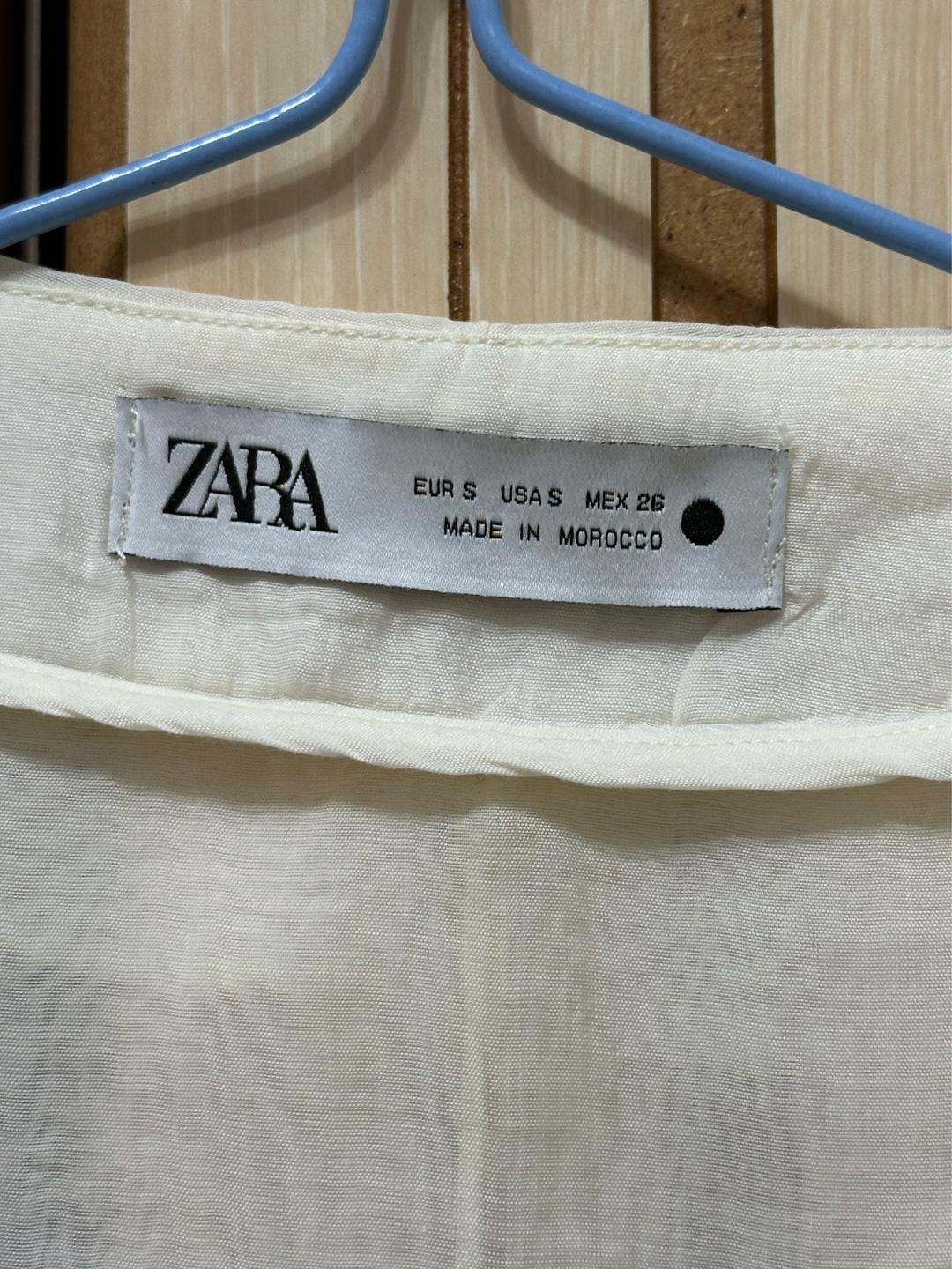 Zara Блуза ZARA с рюшами — фото 2