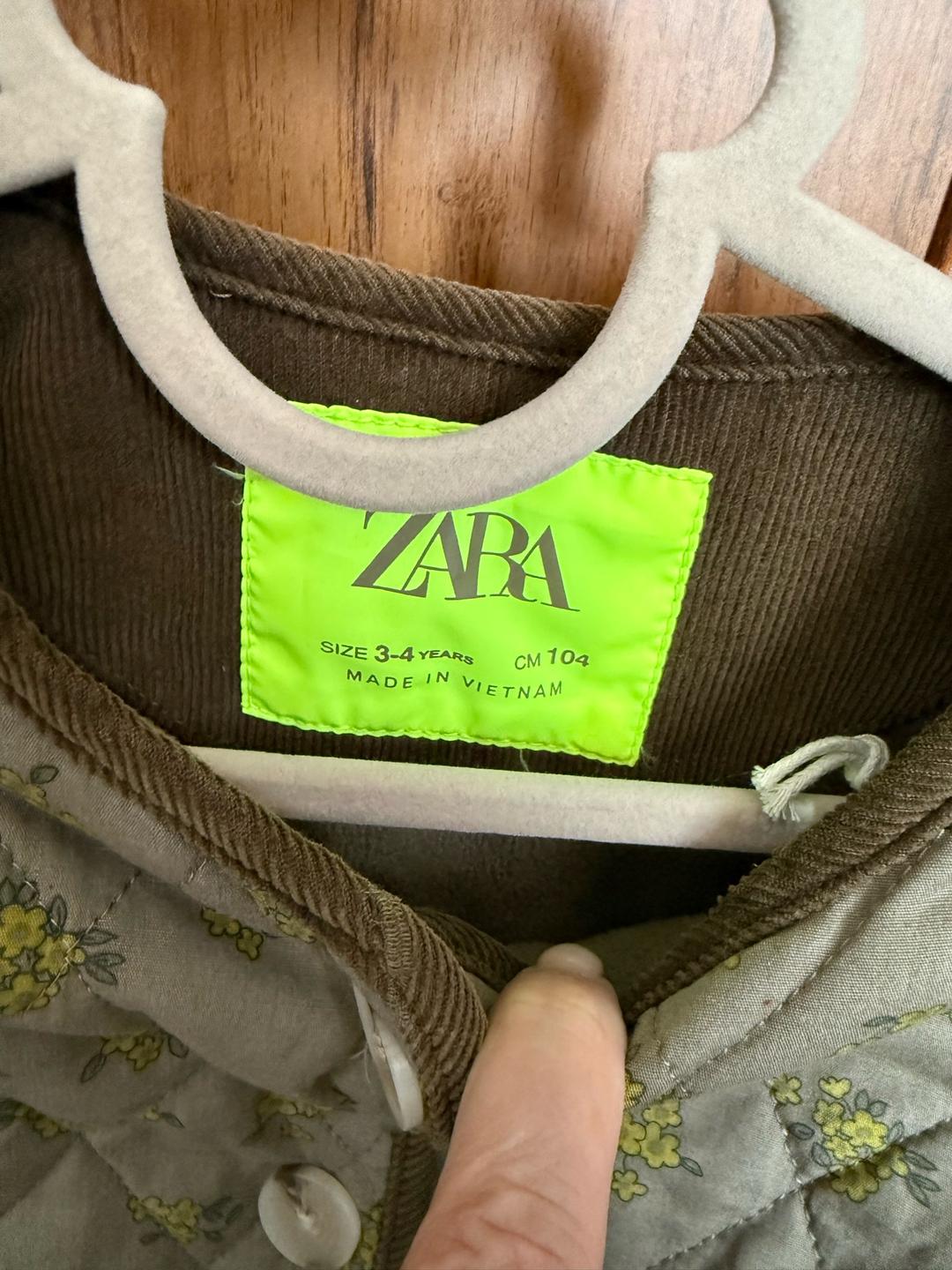 Zara Стеганый костюм ZARA для девочки лимитированная серия — фото 2