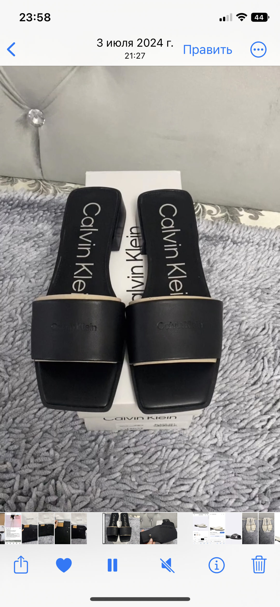 Calvin Klein Сандалии Calvin Klein — фото 2