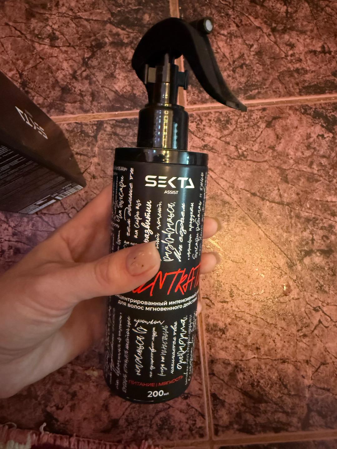sekta Hair Sekta Assist Питание и Мягкость спрей-концентрат 200 мл — фото 2