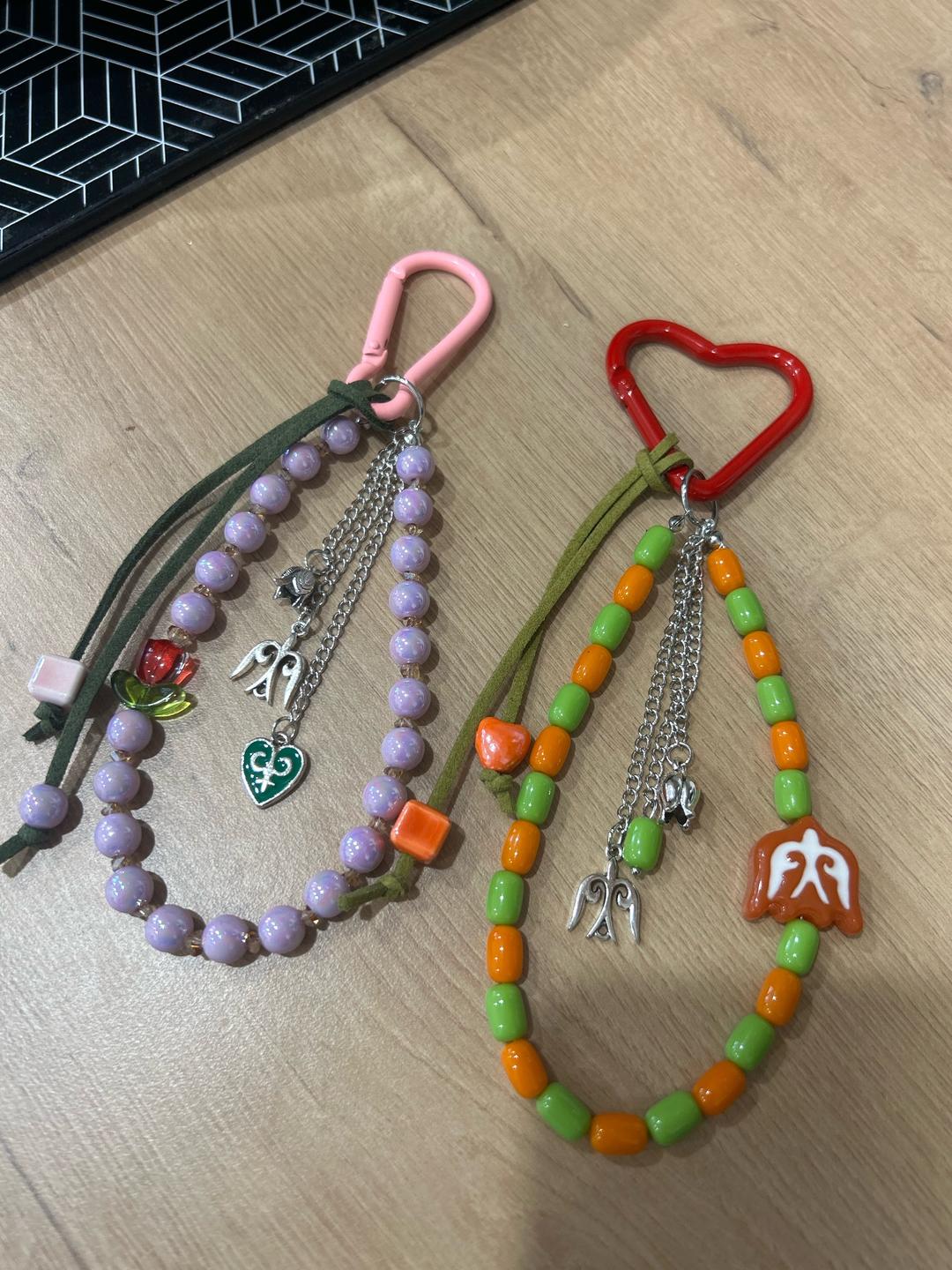 Handmade (ручная работа) Трендовые обвесы на сумки/ключи — фото 2
