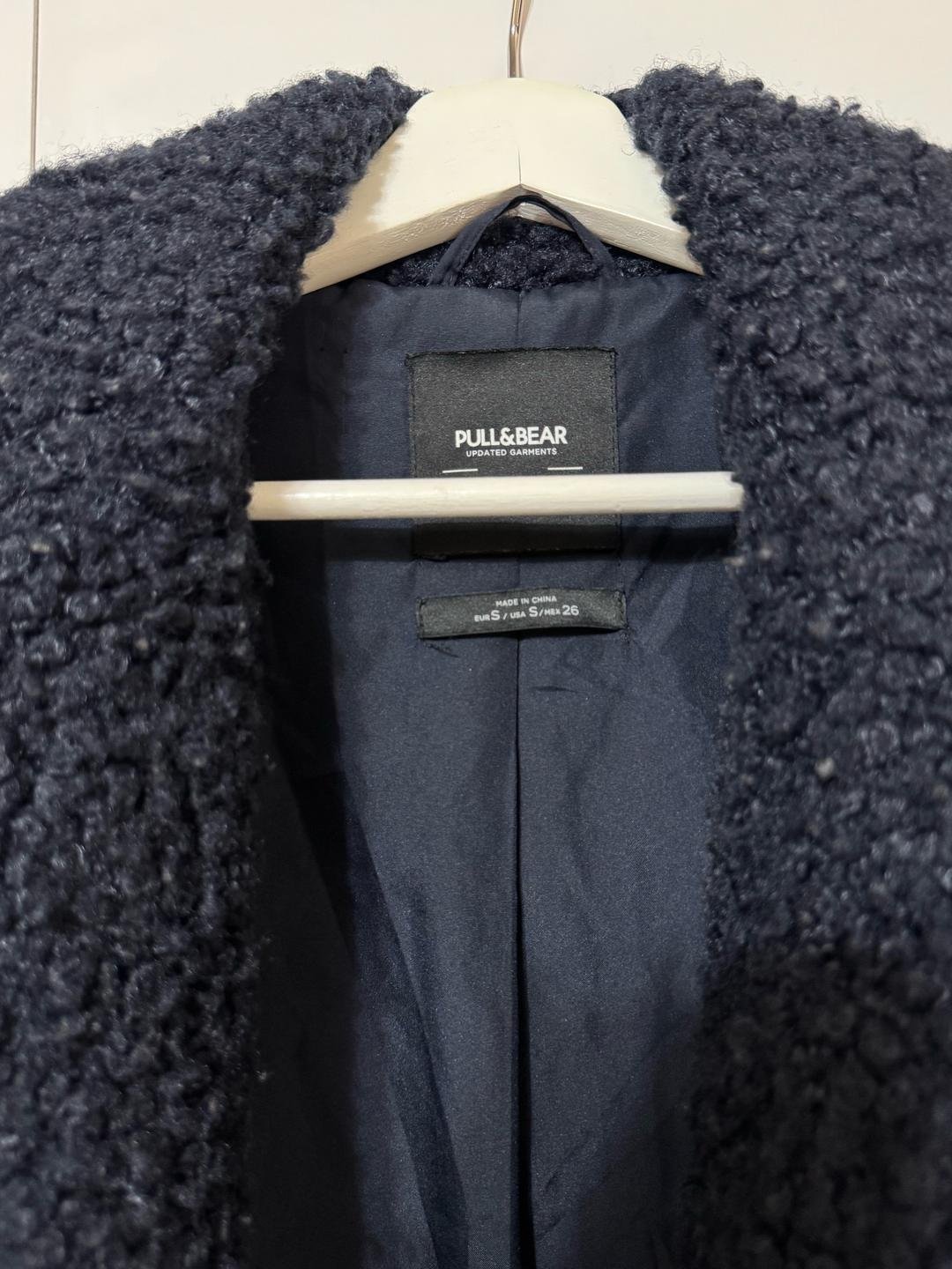 Pull & Bear Пальто плюшевое — фото 2