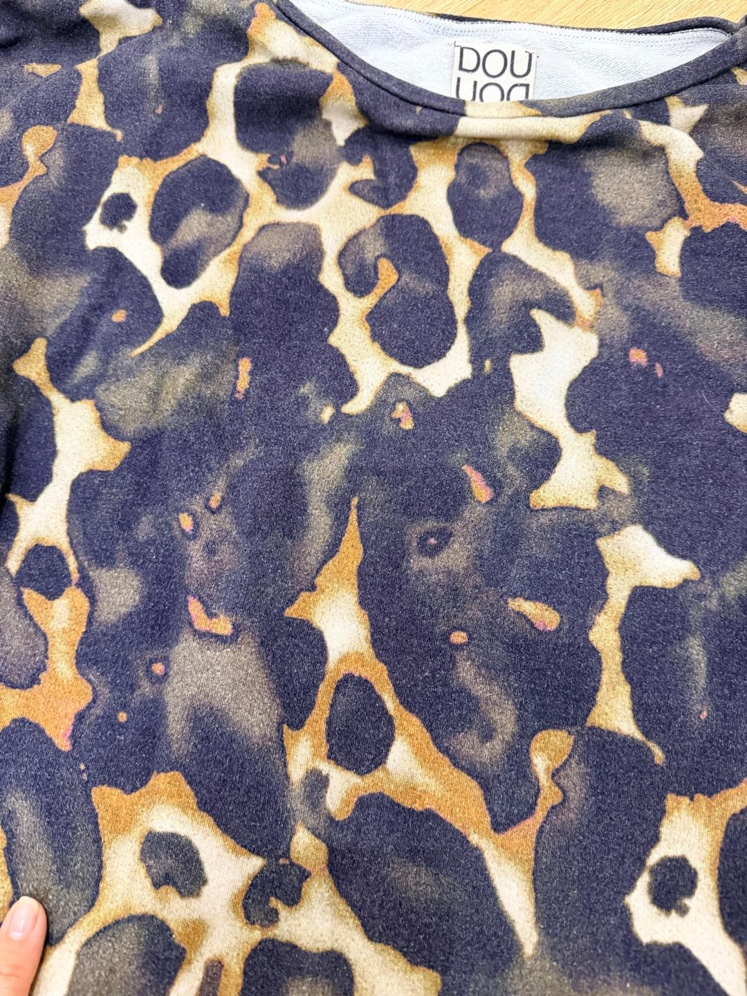 Нет бренда Свитшот с принтом leopard style — фото 2