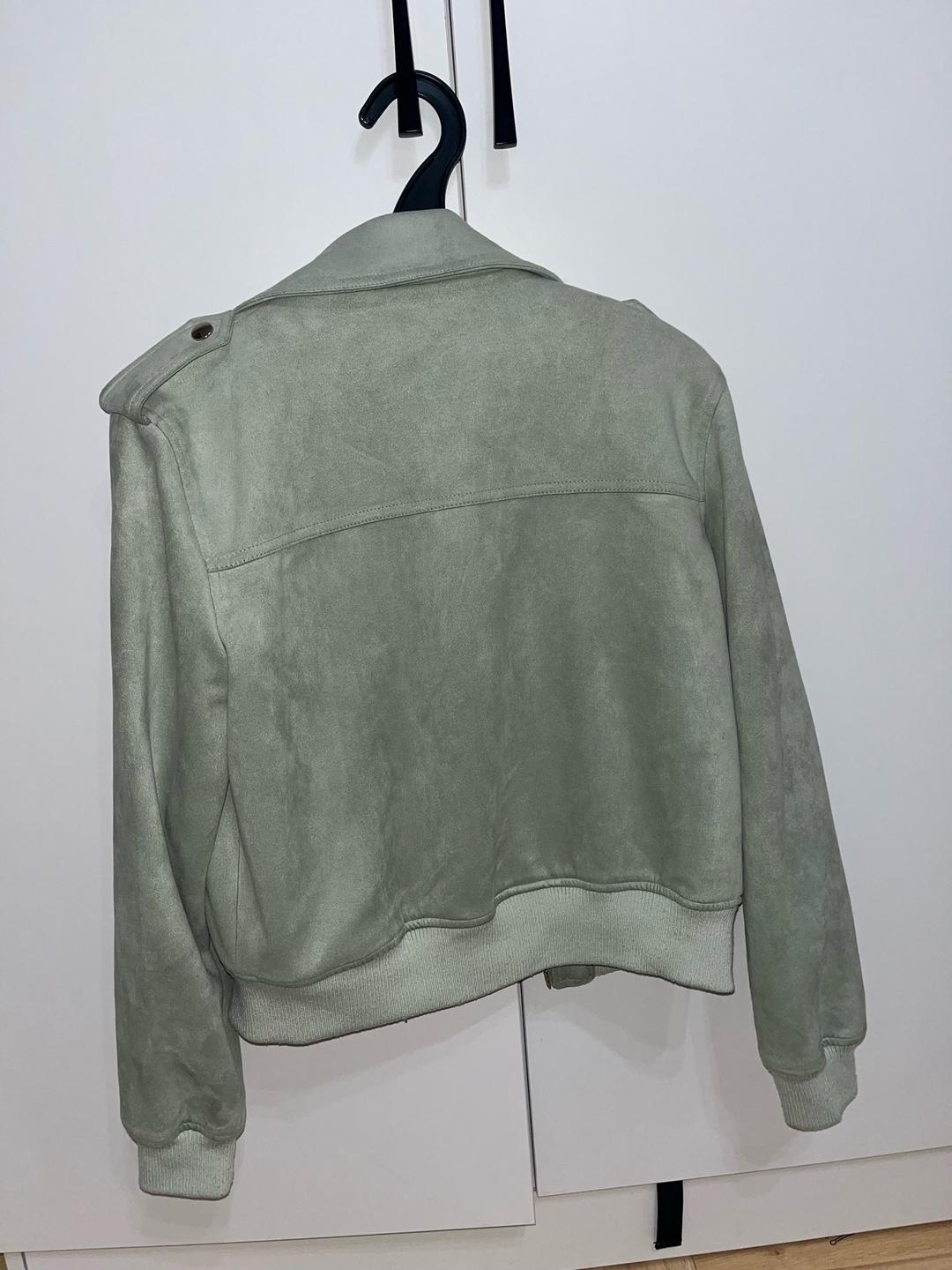 Love Republic Замшевая куртка мятного цвета — фото 2