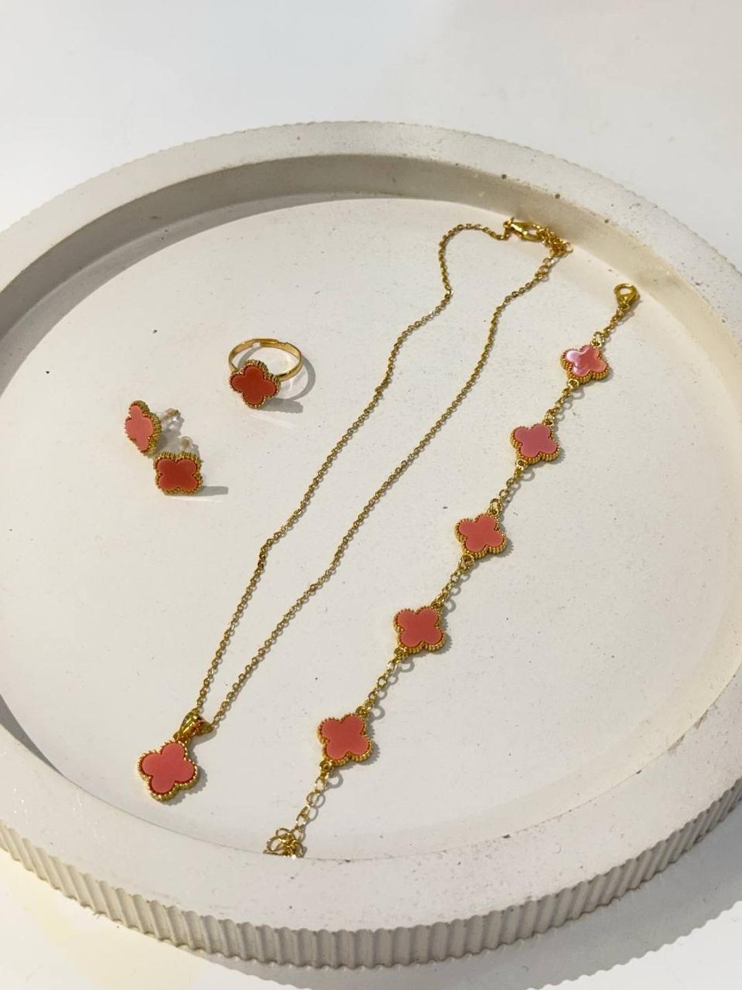 Van Cleef & Arpels Комплект украшений с клевером — фото 2