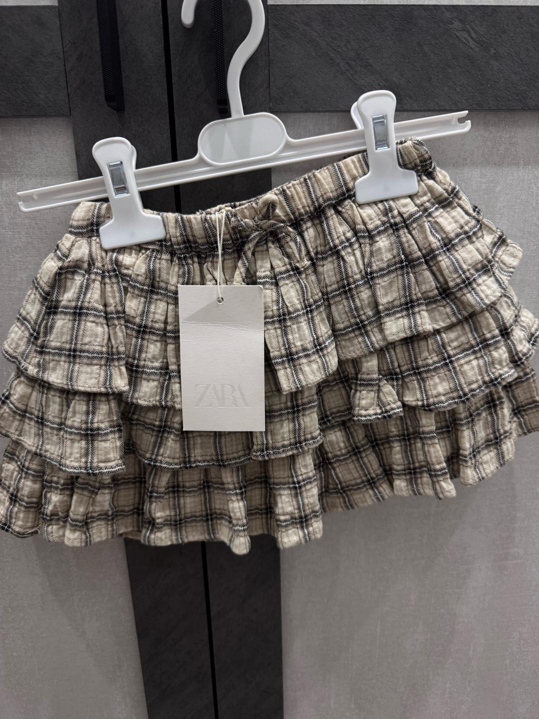 Zara Юбка Zara в клетку — фото 2