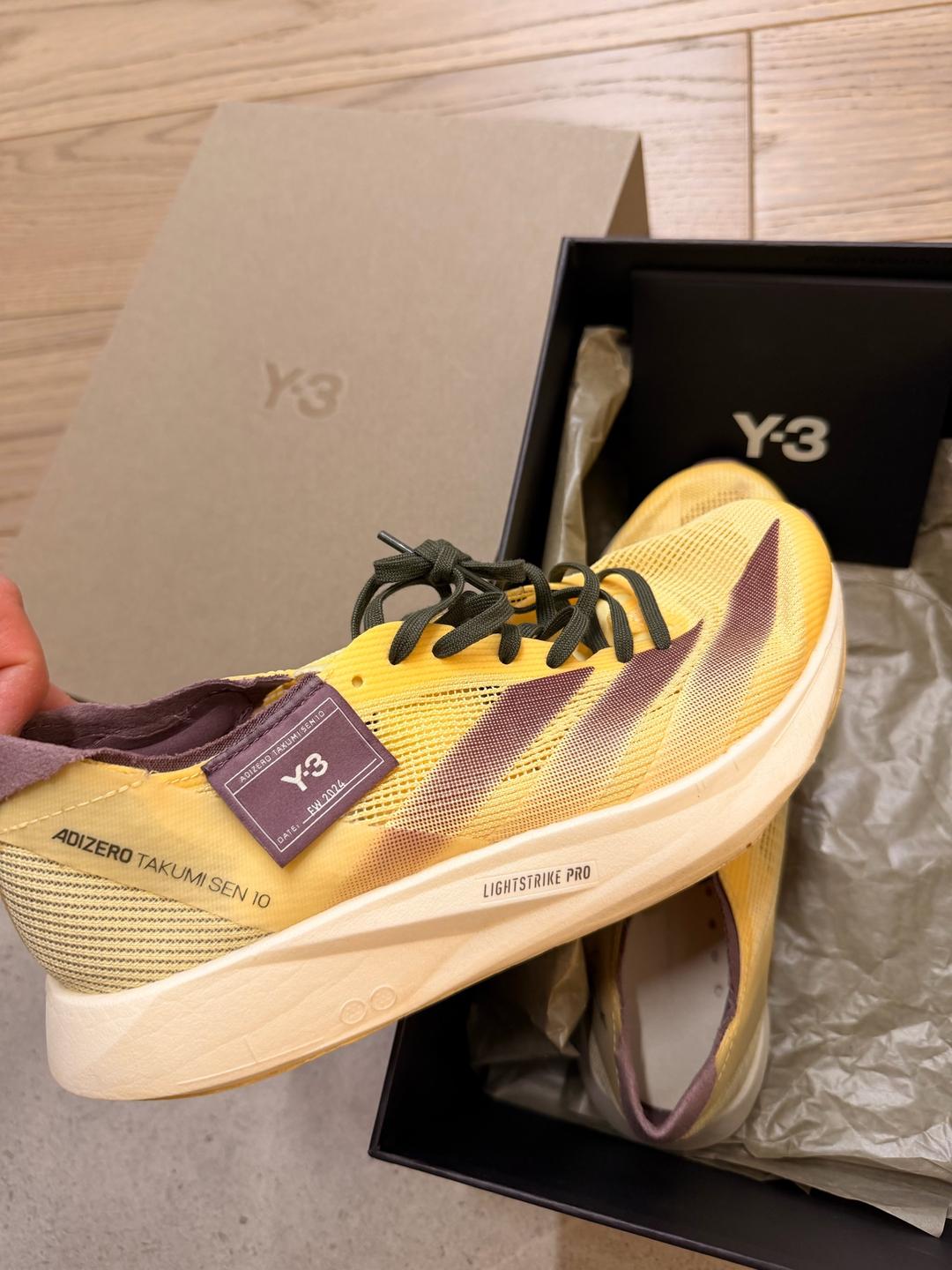 Y-3 Кроссовки Y-3 Adizero Takumi Sen 10 — фото 2