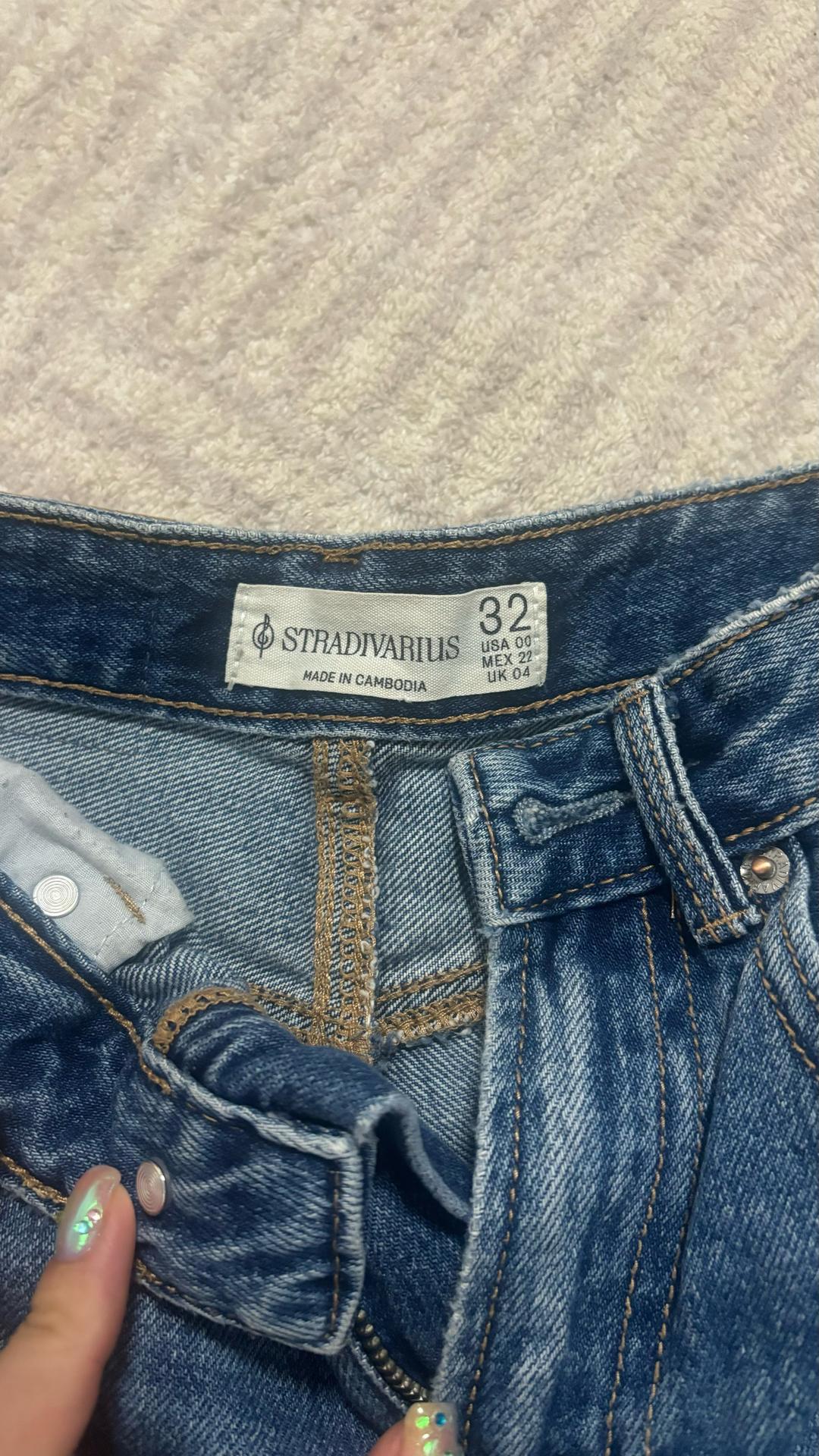 Stradivarius Джинсовые шорты Stradivarius — фото 2
