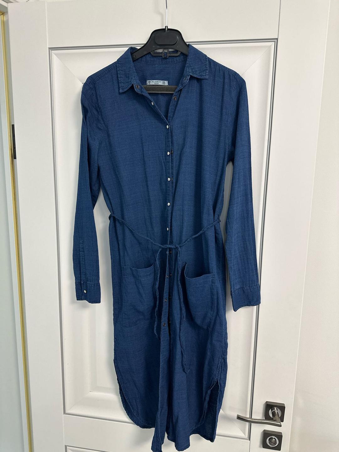 Pull & Bear Платье-рубашка Pull&Bear 42 р — фото 2