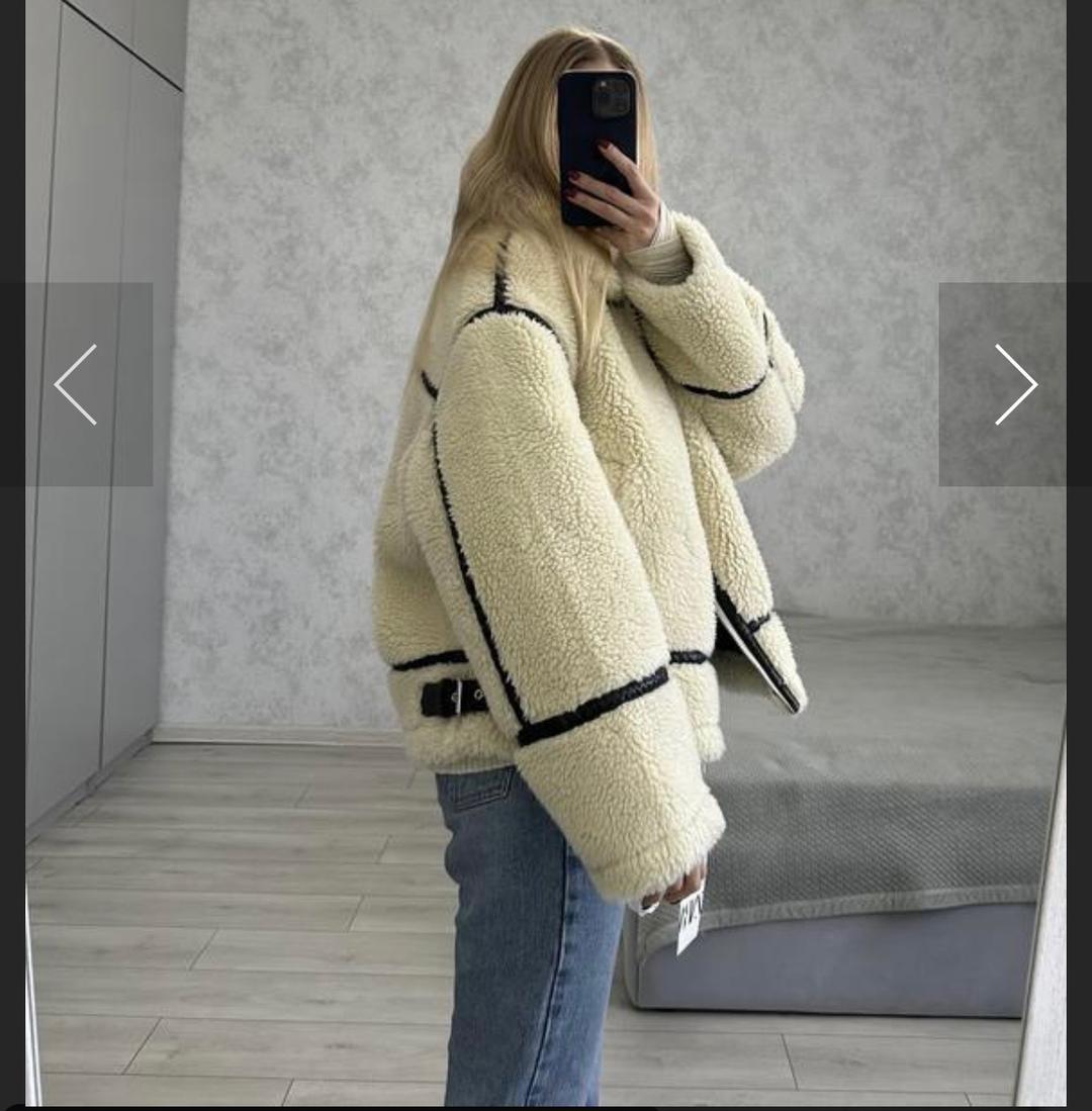 Zara Дубленка Zara — фото 2