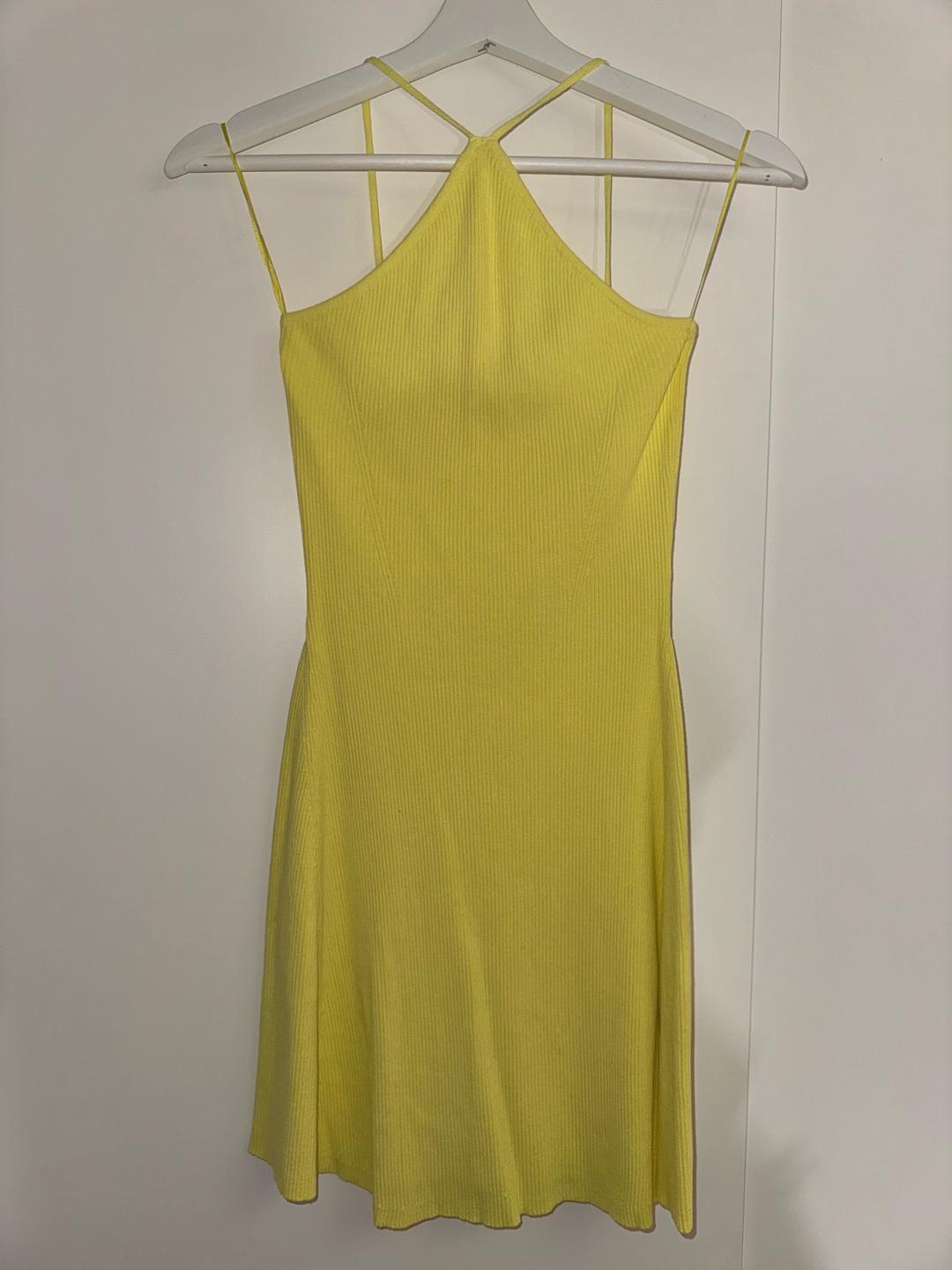 Zara Платье Zara желтое — фото 2