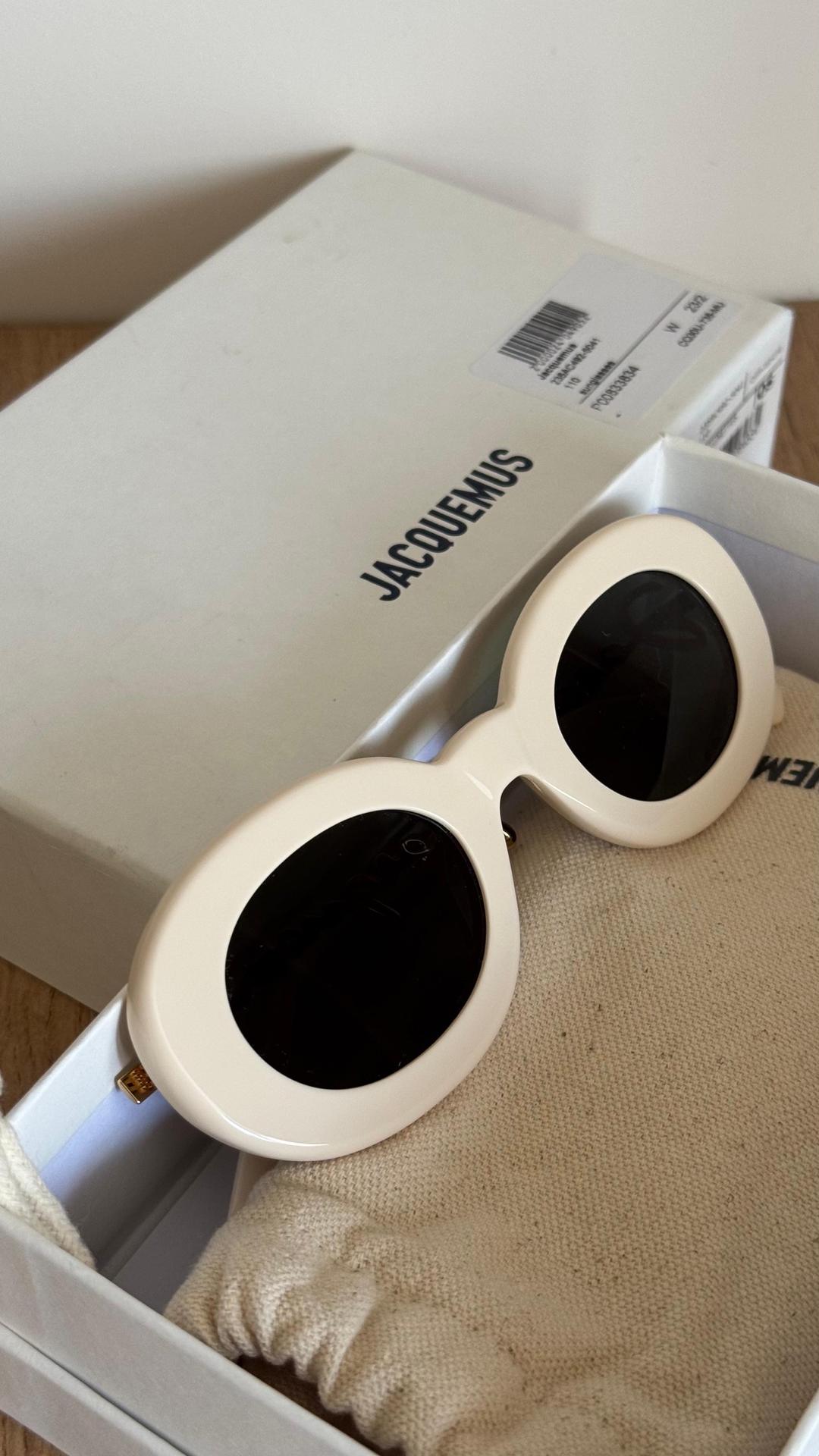 Jacquemus Белые очки Jacquemus — фото 2