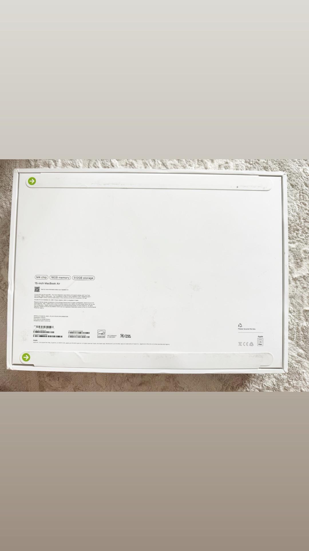 Apple Macbook Air Gold 15 inch 16 / 512 GB — фото 2