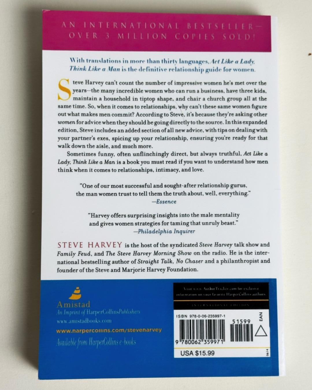 Steve Harvey Act Like a Lady, Think Like a Man — фото 2