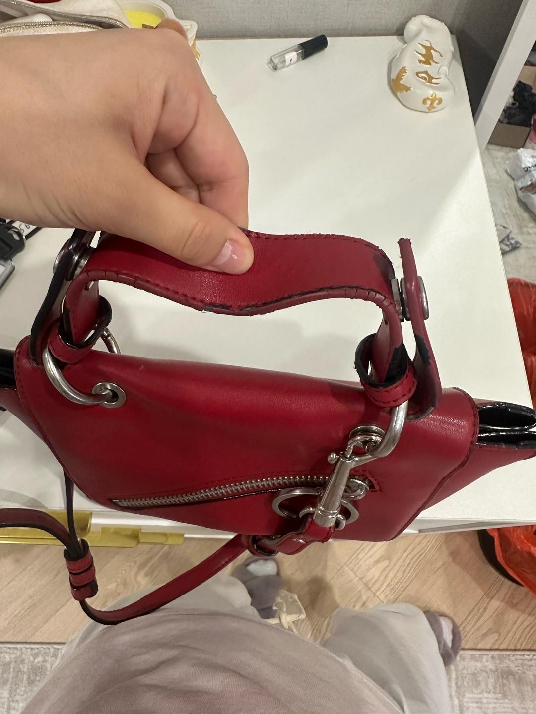 Charles & Keith Сумка красная Charles&Keith — фото 2