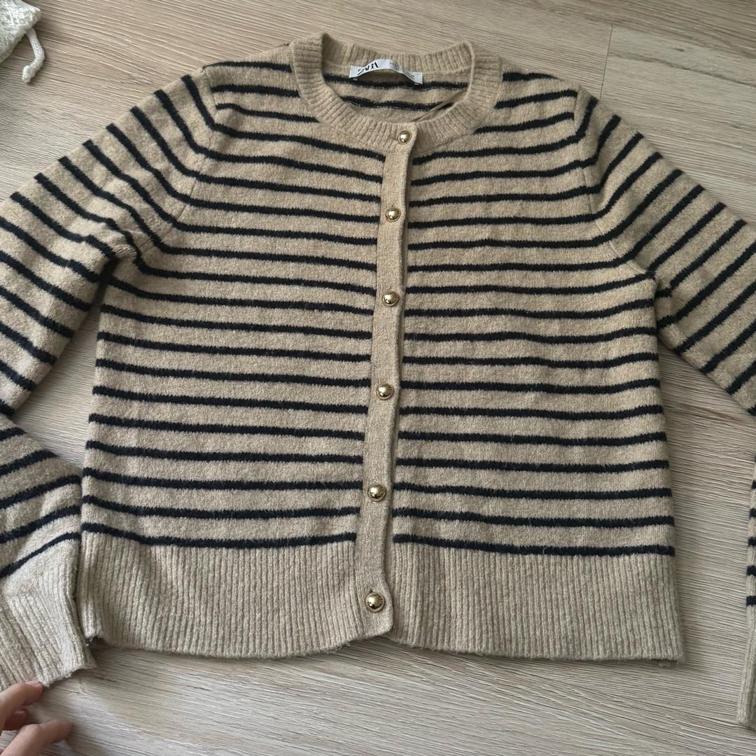 Zara Кардиган в полоску ZARA — фото 2